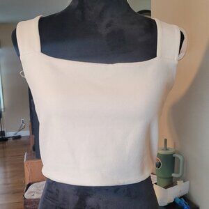 ZARA Cream‎ Cropped Tank